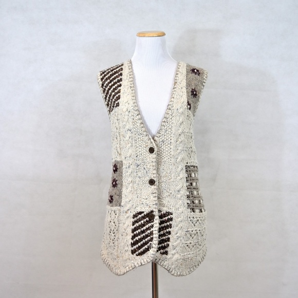 *Moved to @Foxtail90* EXPRESS TRICOT 90s Vintage Knit Cardigan - Picture 2 of 8